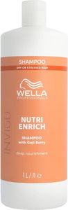 Wella Professionals Invigo Nutri-Enrich Shampoo for Dry Damaged Hair 1L