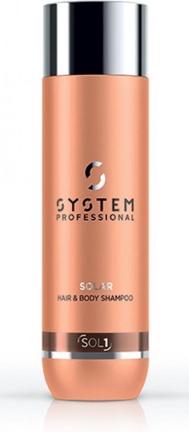 Wella System Professional EnergyCode SOL1 Solar Hair & Body Shampoo 250ml