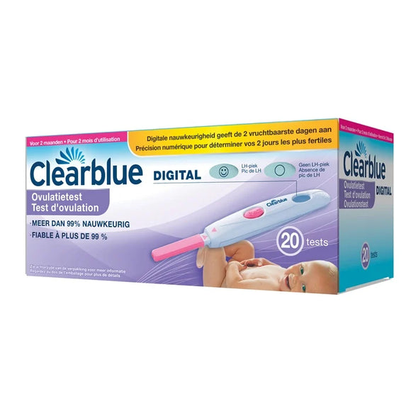 Clear Blue Ovulatietest Digitaal 20 st