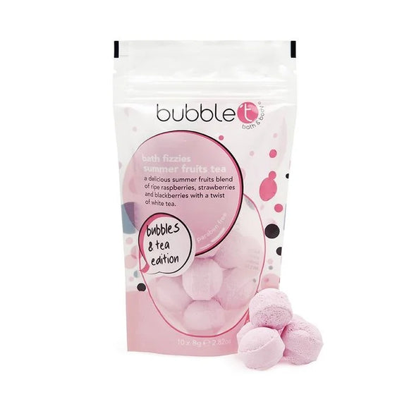 Bubble T Bath Fizzies Summer Fruits 10st