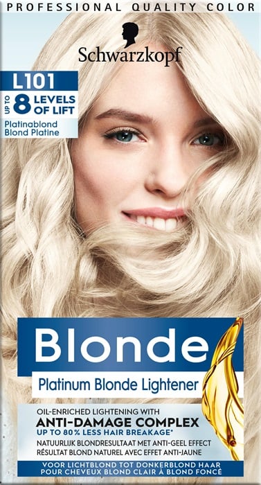 Schwarz Blonde Intensief Silverblond