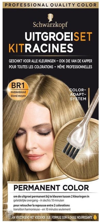 Schwarz Uitgroeiset Middenblond