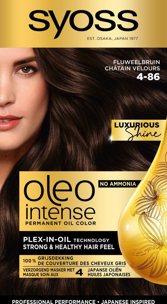 Syoss Color Oleo Int. 4-86 Fluweel Bruin