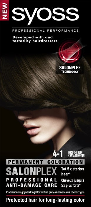 Syoss Colors 4-1 Middle Brown