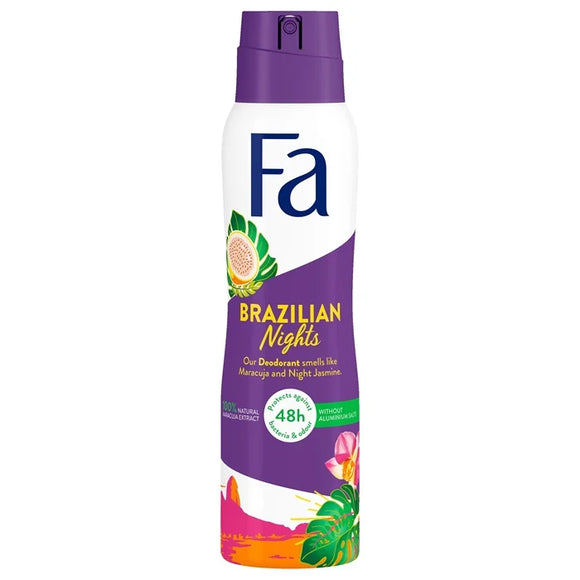 Fa Deo Spray 150 ml Brazilian Nights