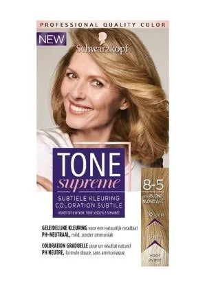 Schwarzkopf Tone Supreme 8-5 Goudblond