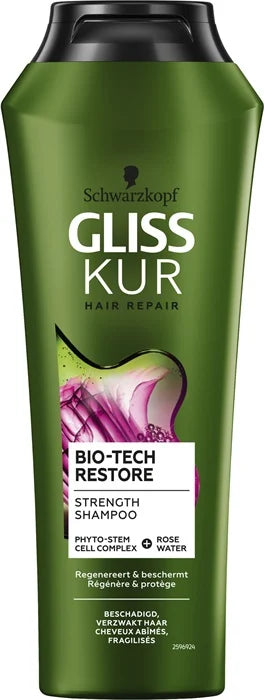 Gliss Kur Shampoo 250 ml Bio-Tech Restor
