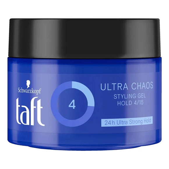 Taft Gel 250ml pot Ultra Chaos Hold 4/15