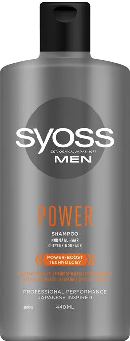 Syoss Shampoo 440ml Men Power