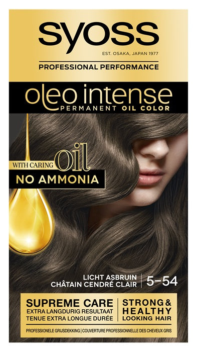 Syoss Color Oleo Int. 5-54 Licht Asbruin