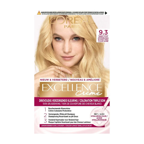 Excellence 9.3 Zeer Licht Goudblond