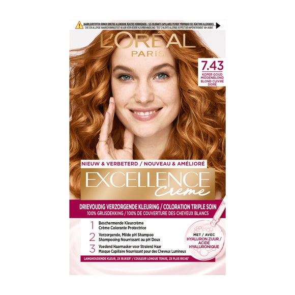 Excellence 7.43 Koper Goudblond