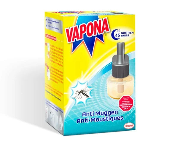 Vapona Anti Mug Stekker Navul 45 Nachten