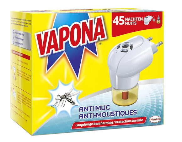 Vapona Anti Mug Stekker 45 Nachten