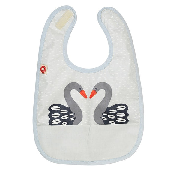 Franck&Fischer Organic Bib Swan Grey