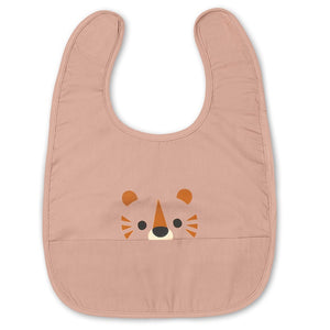 Franck&Fischer Organic Bib Tiger Pink
