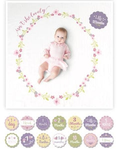 Lulujo Swaddle&Cards Isn't she Lovely