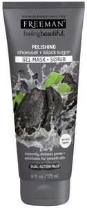 Freeman Tube Mask Gel + Scrub Charcaol