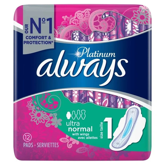 Always Maandverband Platinum Normal 12st