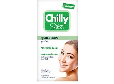 Chilly Silx Harsstrips Gezicht 20st Norm