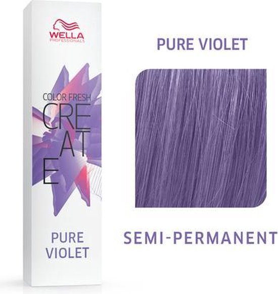 Wella Hair Color Fresh Create Pure Violet 60ml