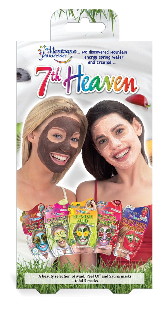 Montagne 7Th Heaven Face Mask Value Multipack