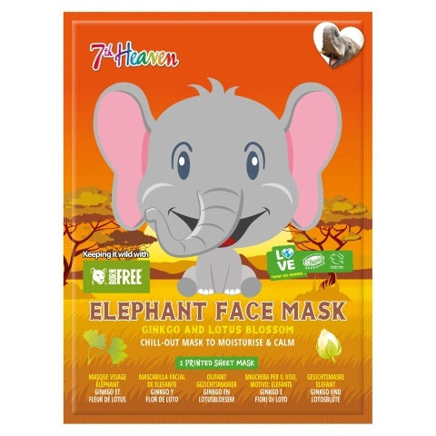 7th Heaven Elephant Face Mask