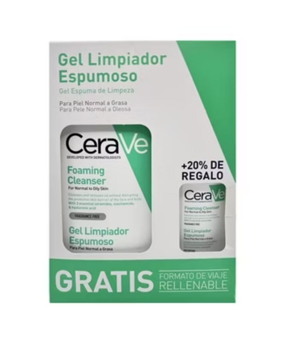 CeraVe Schuimende Reinigingsgel 473ml - Verpakking van 2