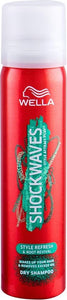 Wella Shockwaves Style Refresh and Root Revival Dry Shampoo Spray 65ml