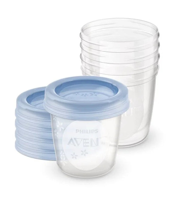 Avent Via Voorraadbekers 180Ml