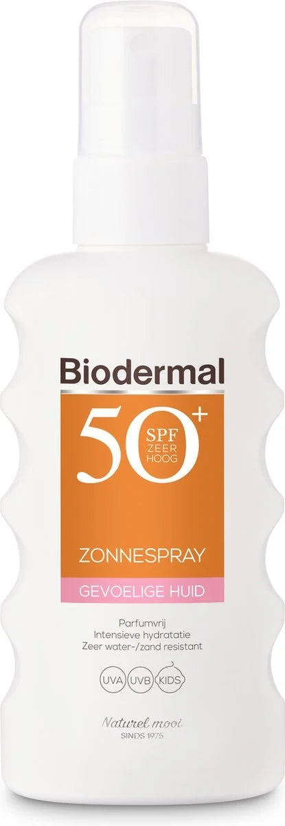 Biodermal Sun Spray 175ml Gev. huid F50