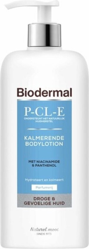 Biodermal P-Cl-E Kalmerende Lichaamslotion voor Droge & Gevoelige Huid - Lichaamslotion met Niacinamide - Parfumvrij - 400ml