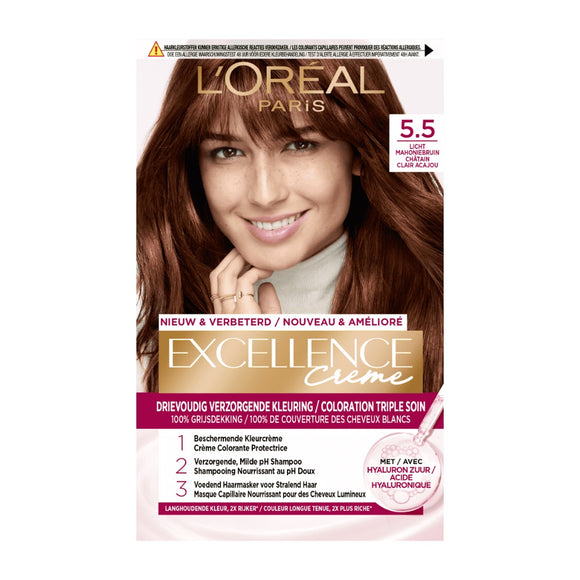 Excellence 5.5 Licht Mahoniebruin