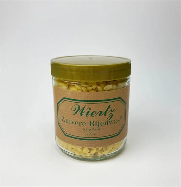 Wiertz Bijenwas 200 gram Zuiver Pastille