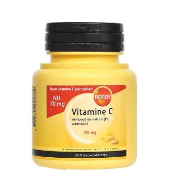 Roter Vitamine C 70mg 200 tabletten