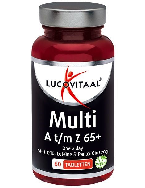 Lucovitaal  Multi A-Z 65+ Q10 Vegan 60t