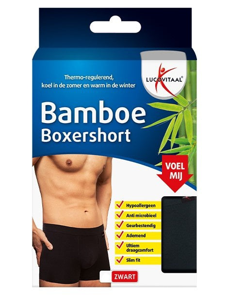 Lucovitaal Bamboe Boxershort S
