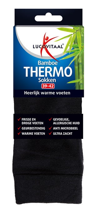 Lucovitaal Bamboe Sok Thermo 39-42