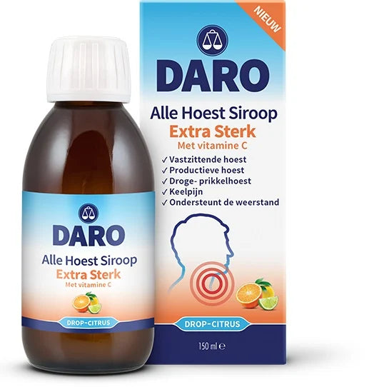 Daro Siroop Alle Hoe Extra Erk + Vit.C