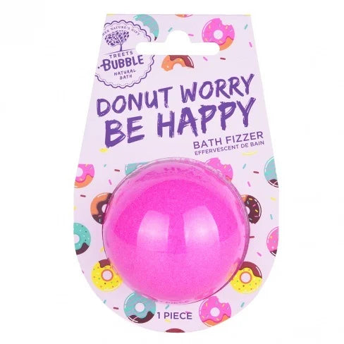 Treets Bubble Donut Worry Be Happy