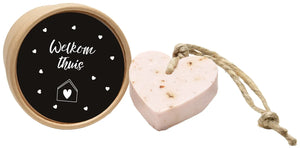 Soap & Gifts Bloempot -Welkom Thuis-