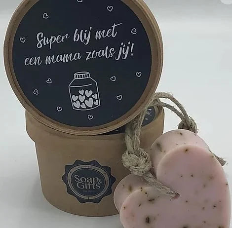 Soap & Gifts Bloempot -Superblij Mama-