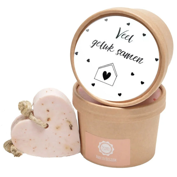 Soap & Gifts Bloempot -Veel geluk samen-
