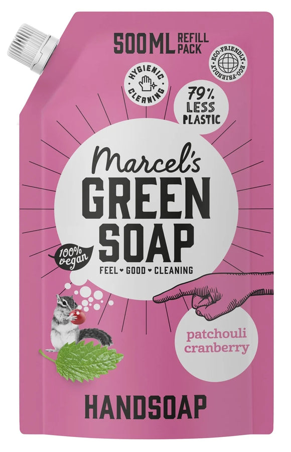 Green Soap Handzeep Navul 500 Patchouli