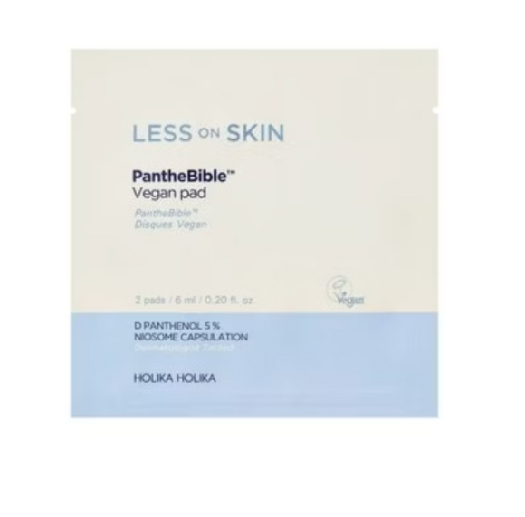 Less On Skin Panthebible Vegan Verzachtende Pads voor Gezicht