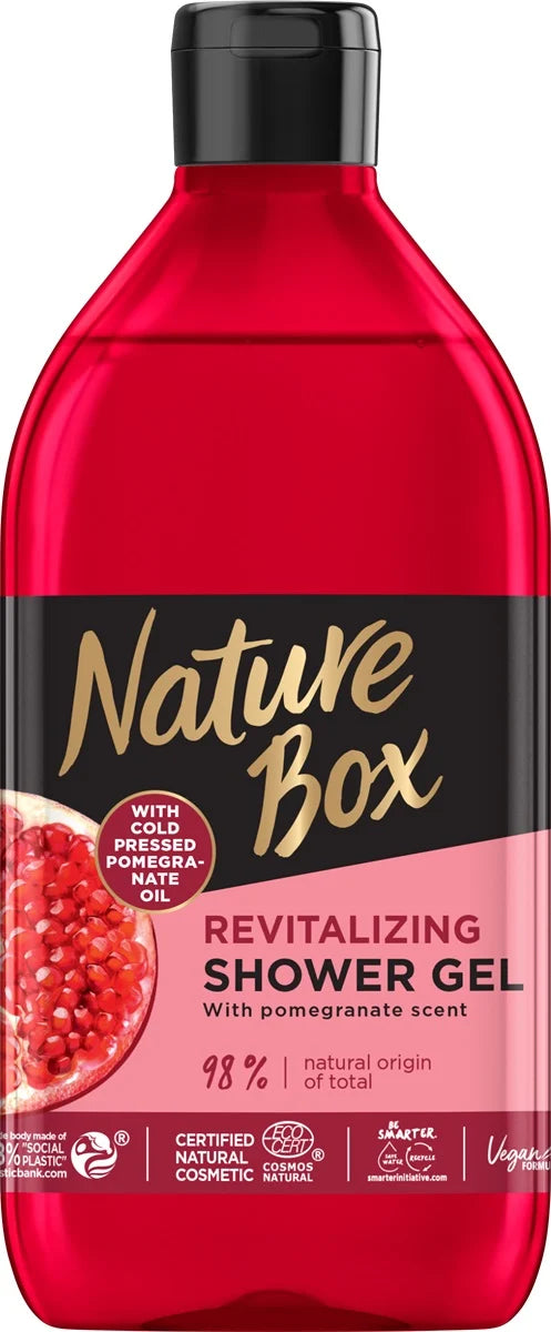 Nature Box Showergel 385ml Revitalizing