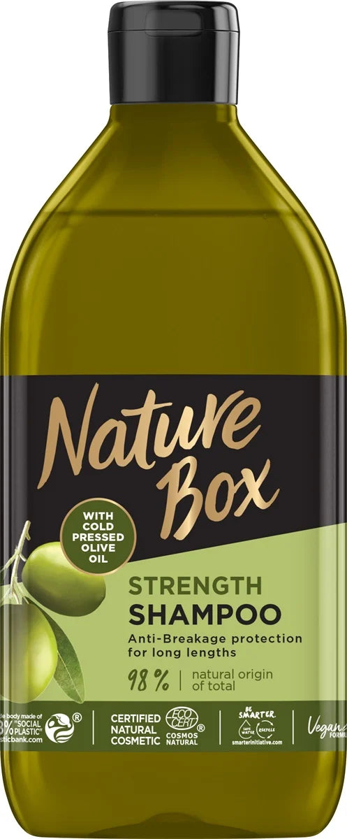 Nature Box Shampoo 385ml Strength
