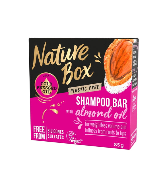 Nature Box Shampoo Bar 85 gram Almond