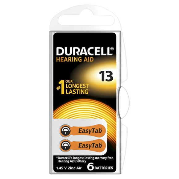 Duracell Gehoorapparaat DA13 6 stuks