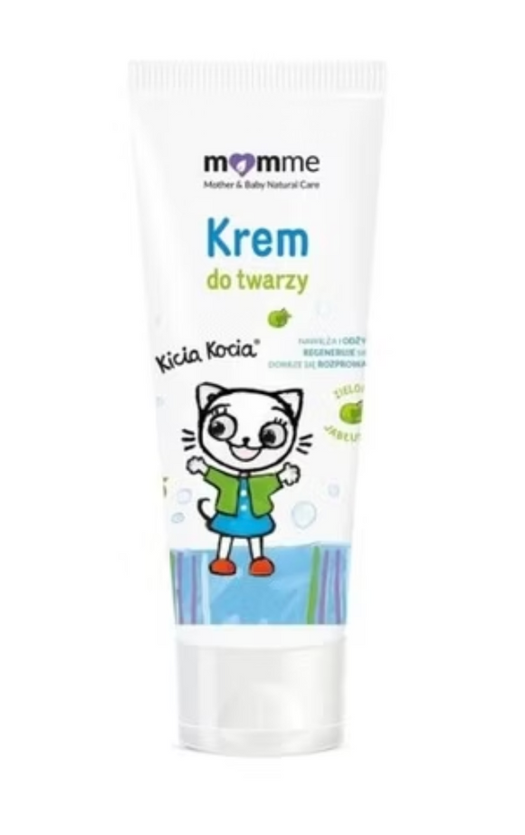 Kicia Kocia Groene Appel Gezichtscrème 50ml MomMe